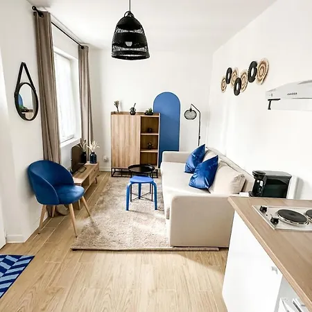Le Cobalt Boheme - Studio Universite De Paris 13 Jo Paris 2024 Apartment