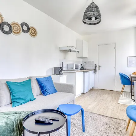 Apartment Le Cobalt Boheme - Studio Universite De Paris 13 Jo Paris 2024 Villetaneuse