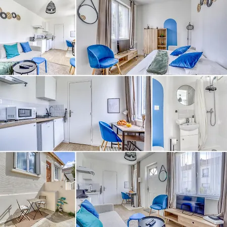 Apartment Le Cobalt Boheme - Studio Universite De Paris 13 Jo Paris 2024